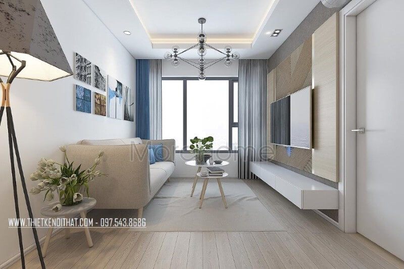 Thiết kế nội thất chung cư Green Star hiện đại