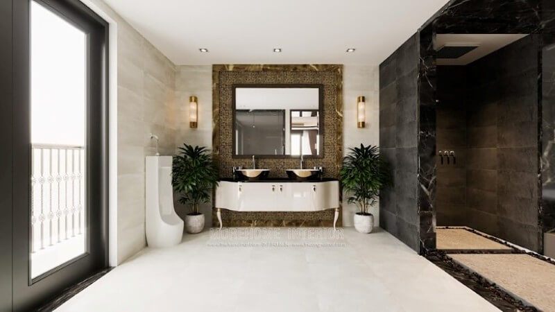 Sản phẩm bàn trang trí đẹp cao cấp cho phòng vệ sinh