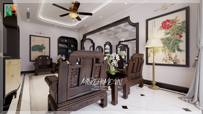 Sở hữu 1 vẻ ngoài ấn tượng, bắt mắt mẫu bàn ghế phòng khách gỗ óc chó luôn là sự lựa chọn ưu tiên hàng đầu của mọi gia đình.